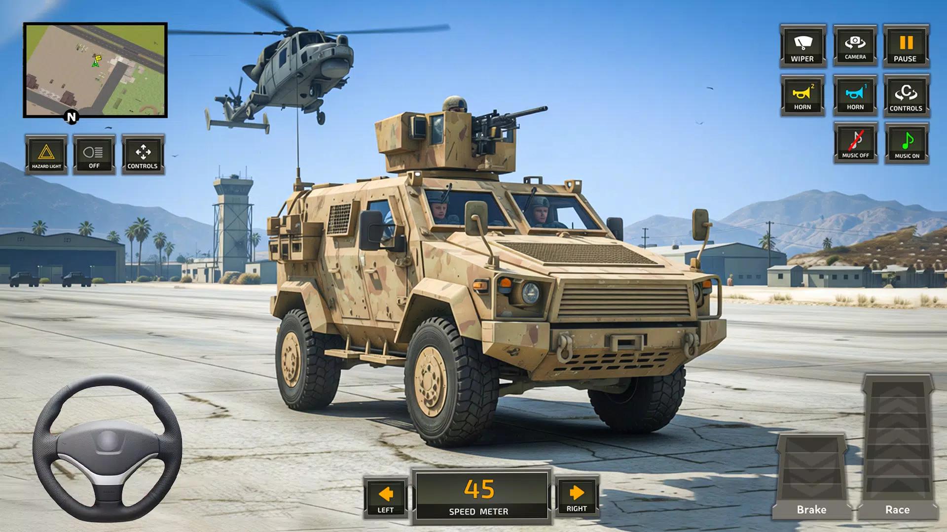 Military Truck Cargo Game 3d screenshot 9