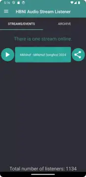 HBNI Audio (Deprecated) screenshot 1