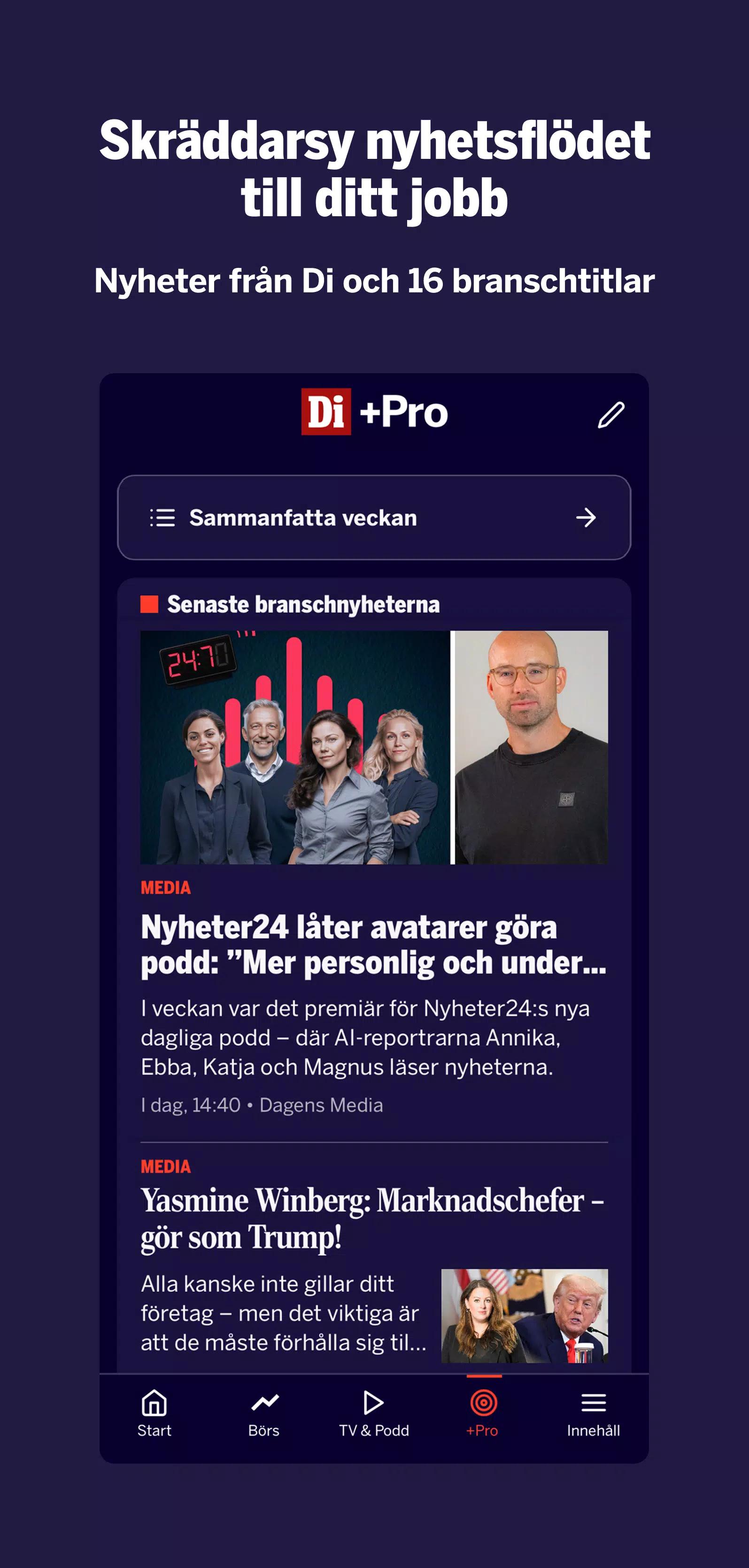 Dagens industri screenshot 4