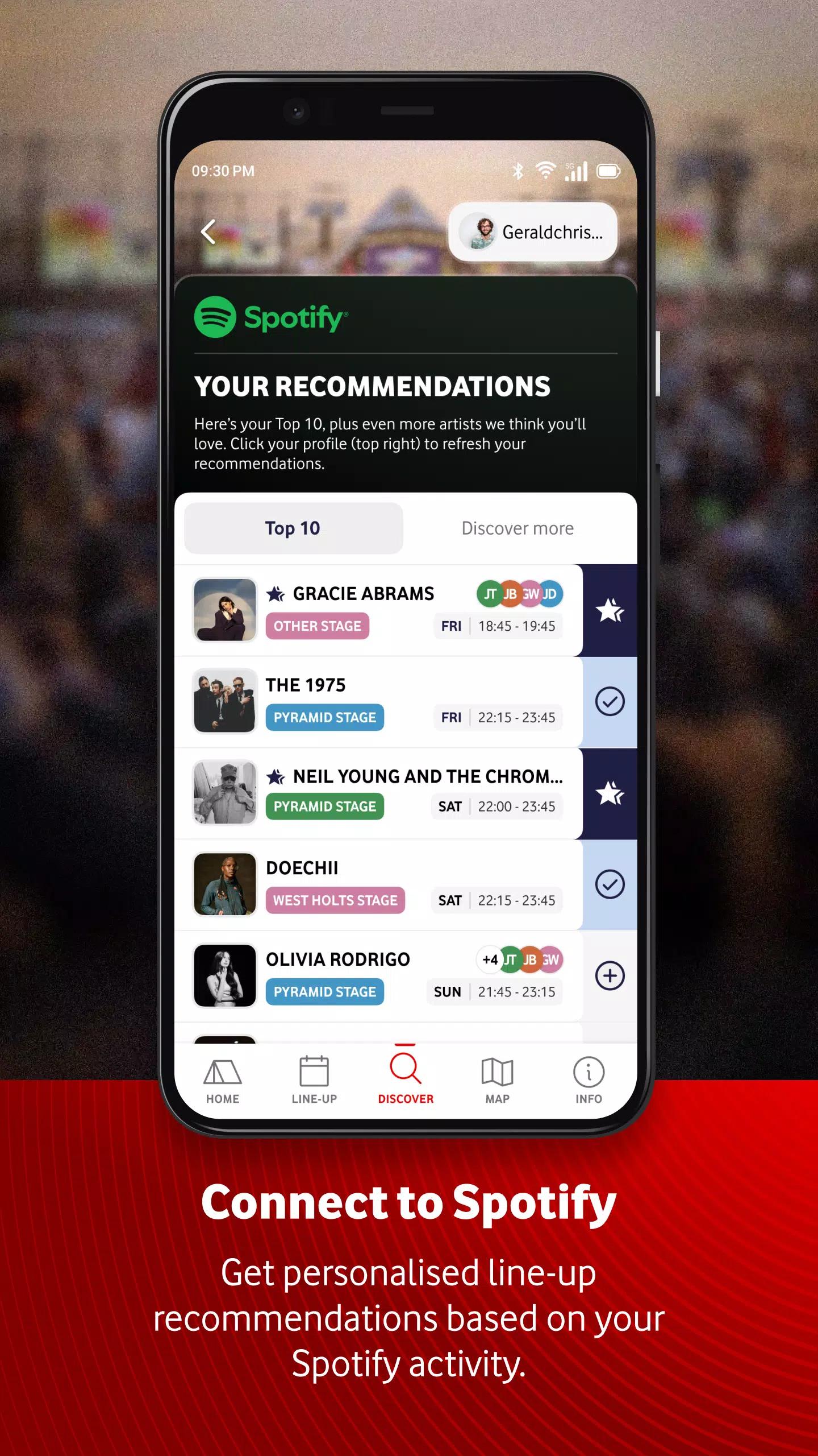 Official Glastonbury App 2025 screenshot 2
