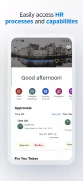 SAP SuccessFactors Mobile screenshot 1
