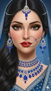 Bridal Dress up Wedding Makeup screenshot 9