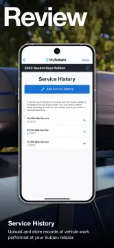 MySubaru screenshot 15