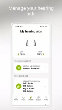 myPhonak screenshot 10