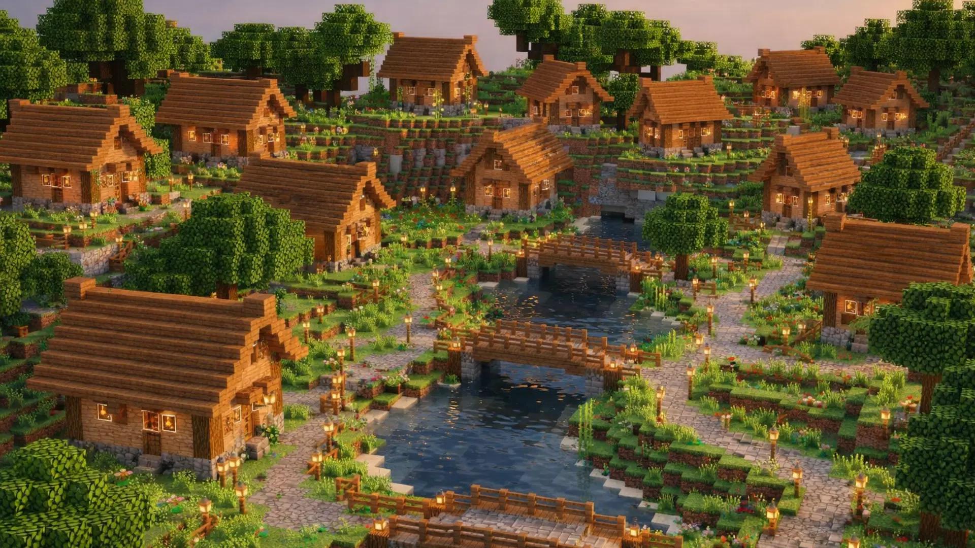 Village Craft: Block Building screenshot 10