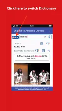 English Amharic Dictionary screenshot 4