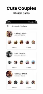 Romantic Stickers screenshot 11