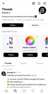 Threads screenshot 4