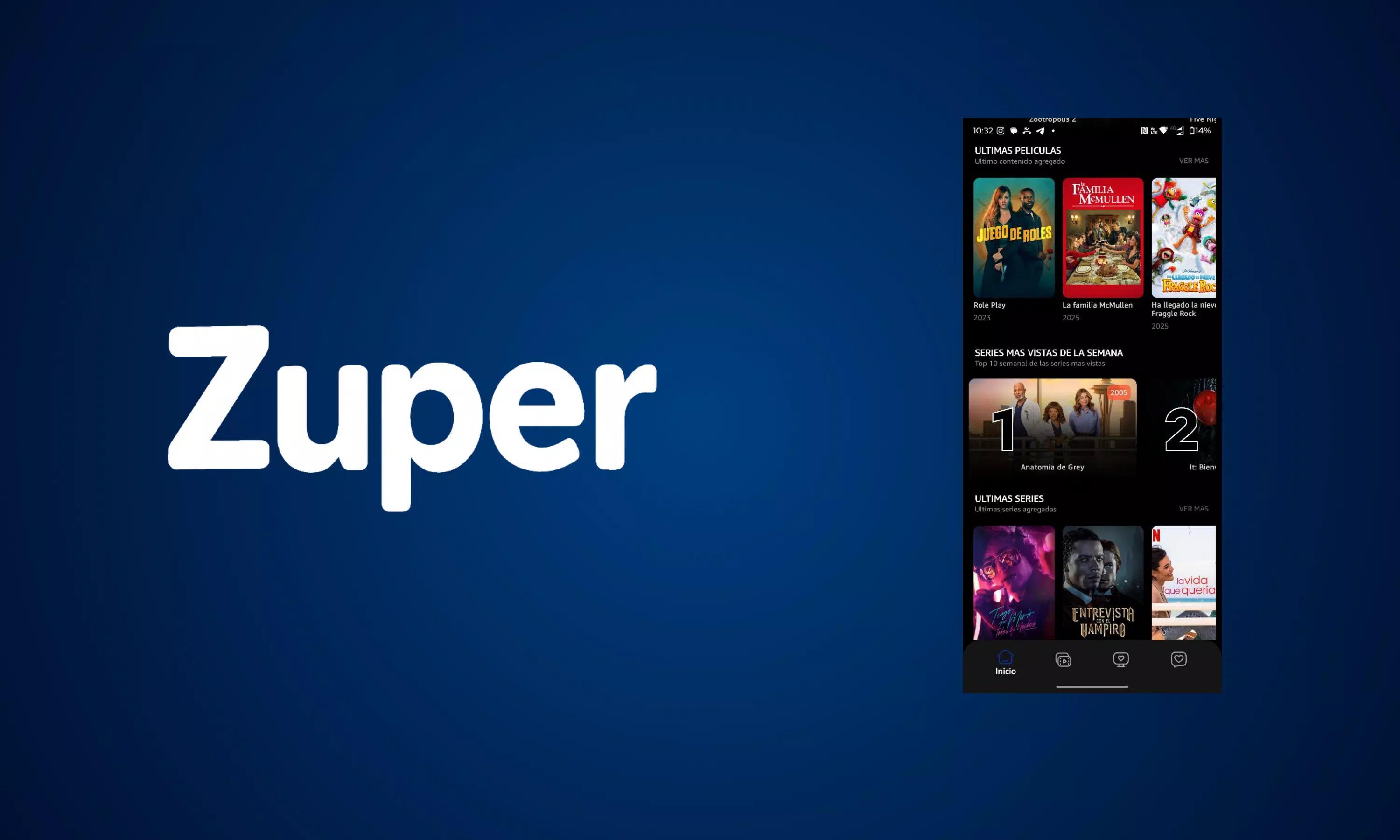 Zuper TV: Cine, Deportes, +18 screenshot 14