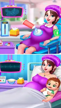 Pregnant Mommy Care Baby Games screenshot 4