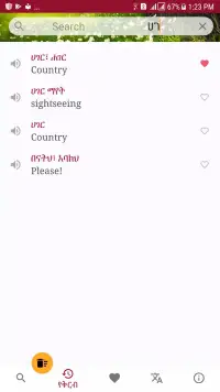Amharic Dictionary screenshot 16