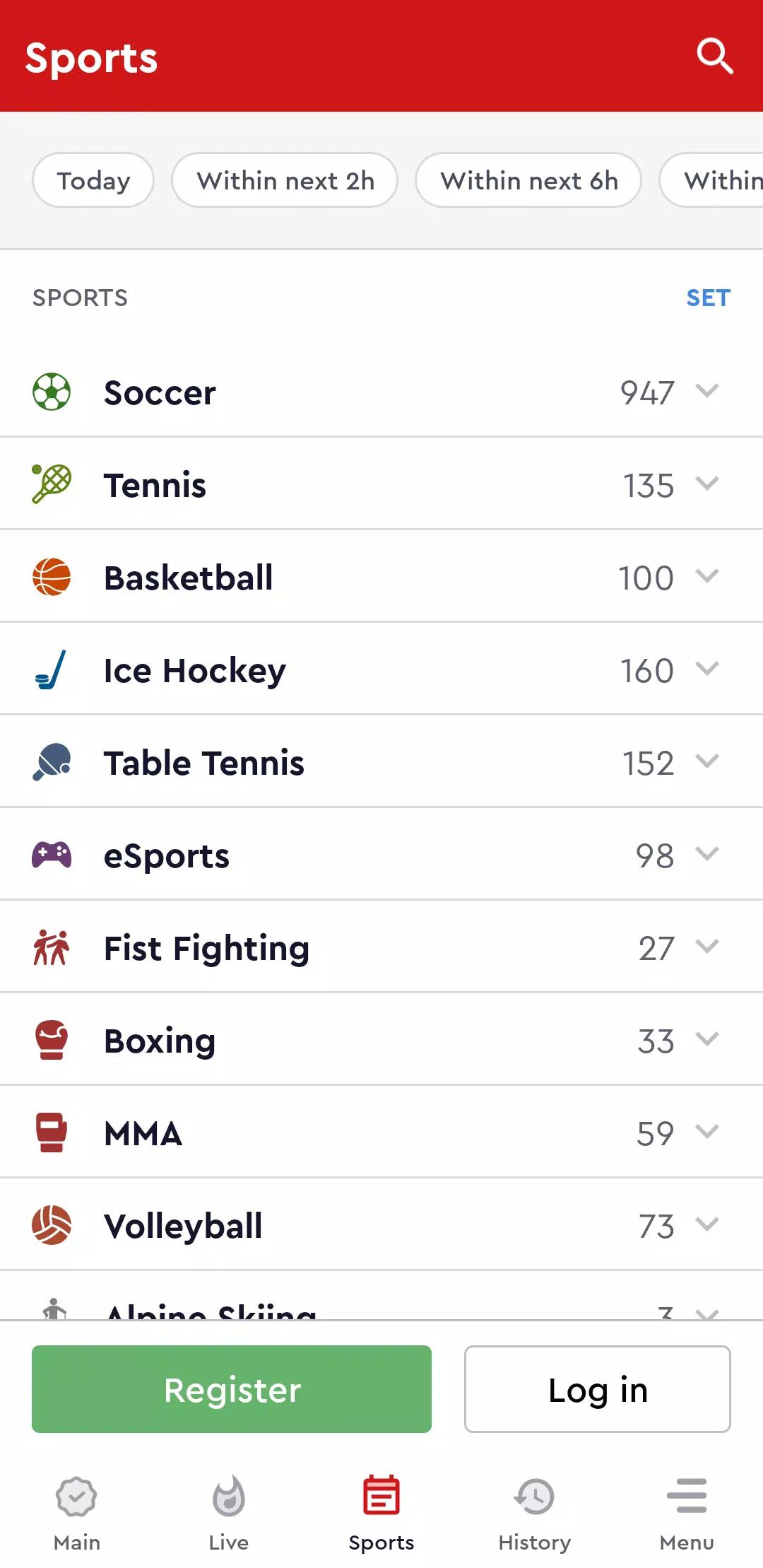 OlympBet screenshot 7