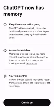 ChatGPT screenshot 2