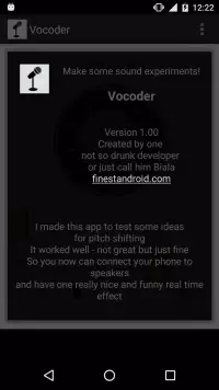 Vocoder screenshot 4