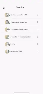 IMSS Digital screenshot 2