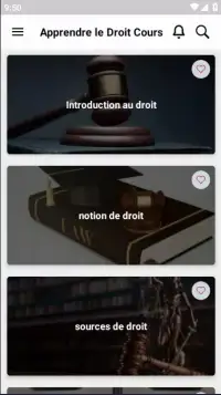 Apprendre le Droit Cours screenshot 9