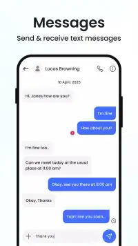 Messenger: Messages SMS App screenshot 2