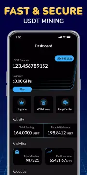 USDT Mining, Crypto USDT Miner screenshot 2