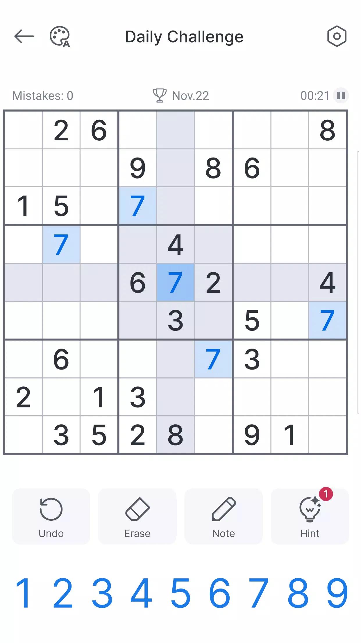 Sudoku screenshot 5