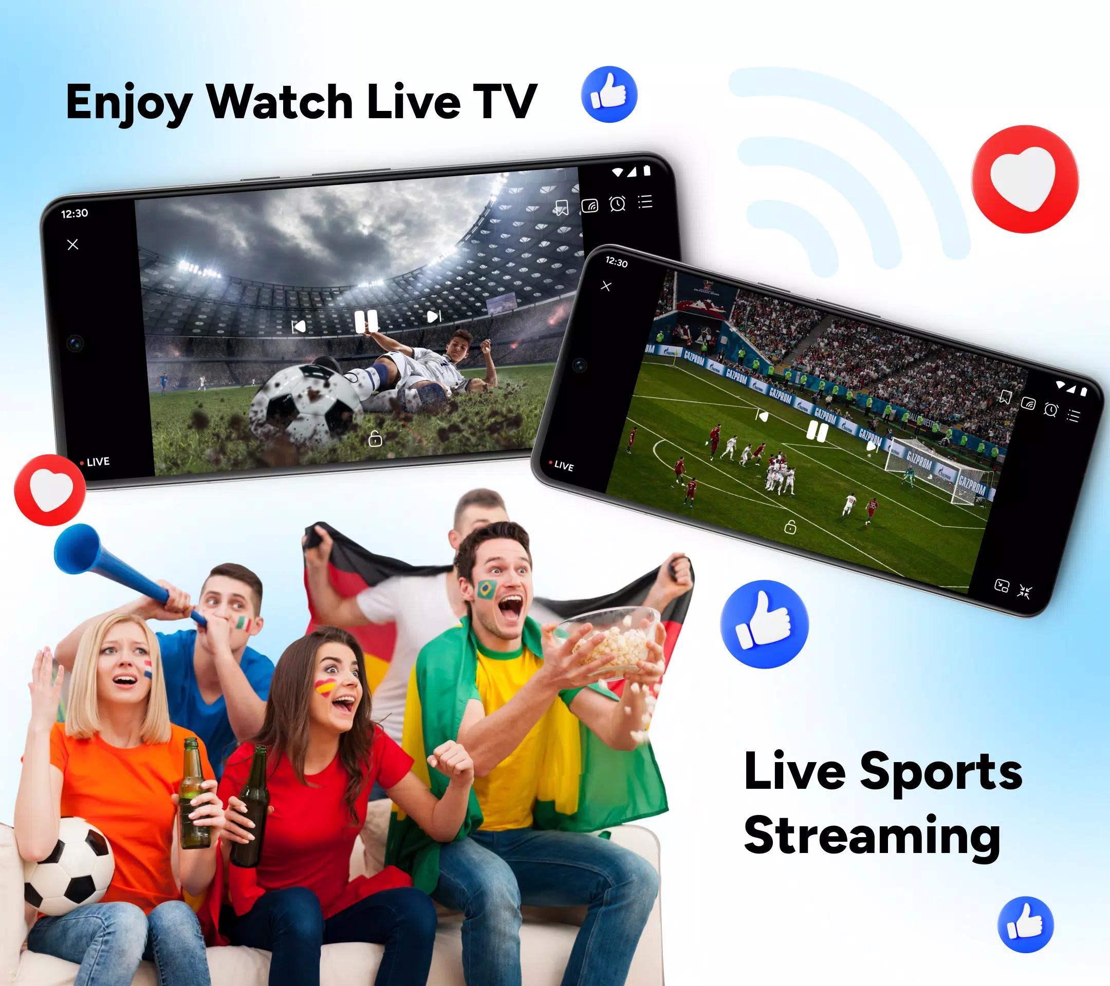 Live TV: Live Sports Streaming screenshot 2