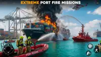 Fire Truck Rescue Sim 3D Games screenshot 23