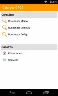 Catálogo GROB screenshot 1