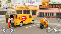 Street Food Delivery Sim Games screenshot 3
