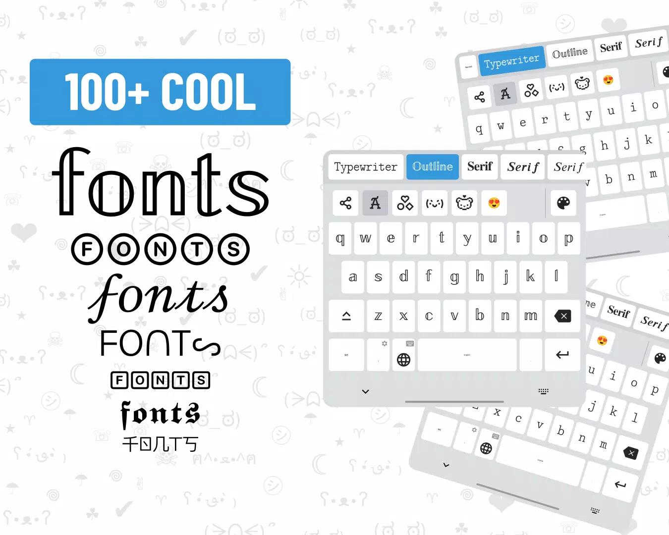Fonts screenshot 1