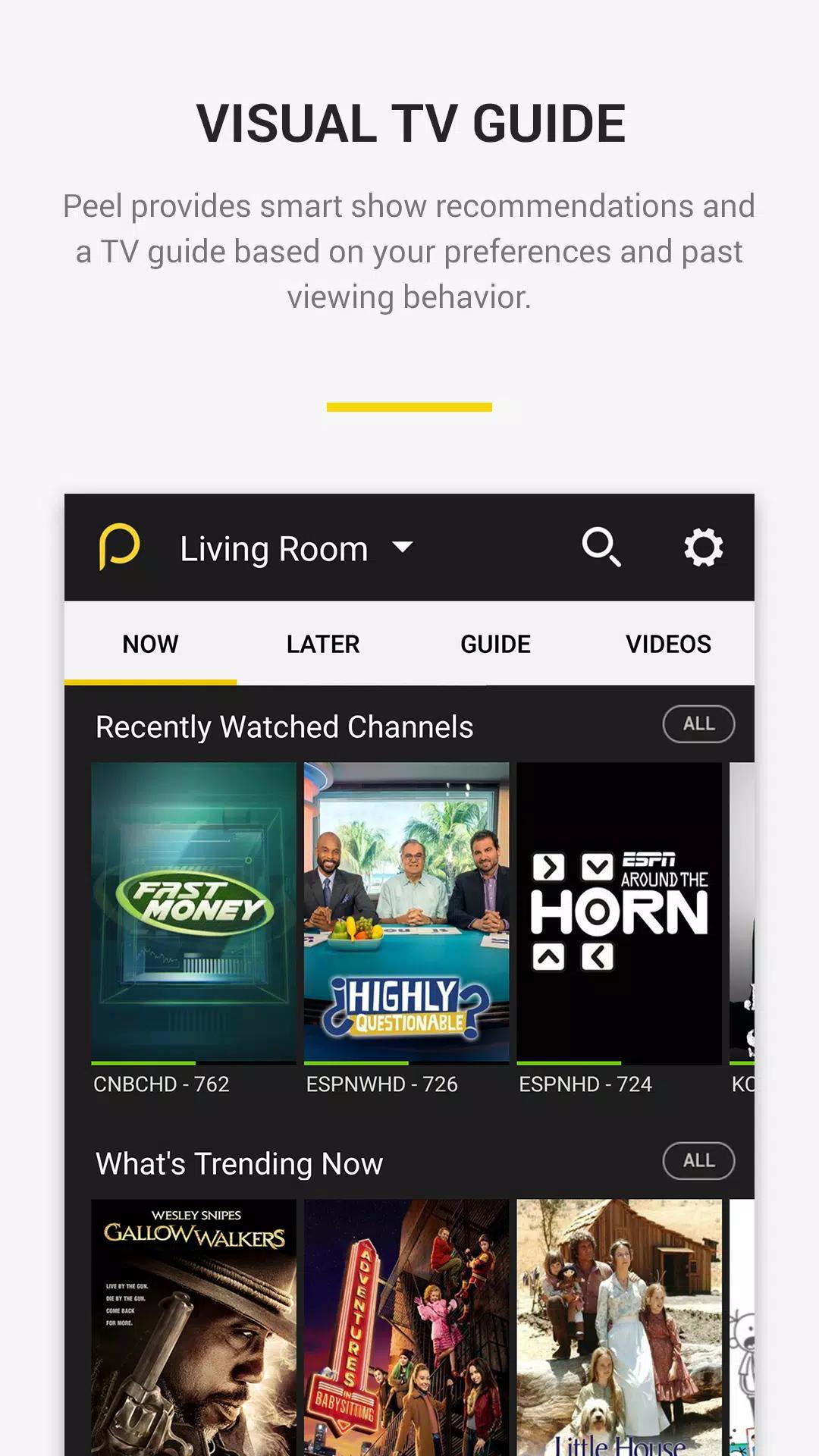Peel Universal Smart TV Remote Control screenshot 7