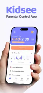 Parental Control App - Kidsee screenshot 1