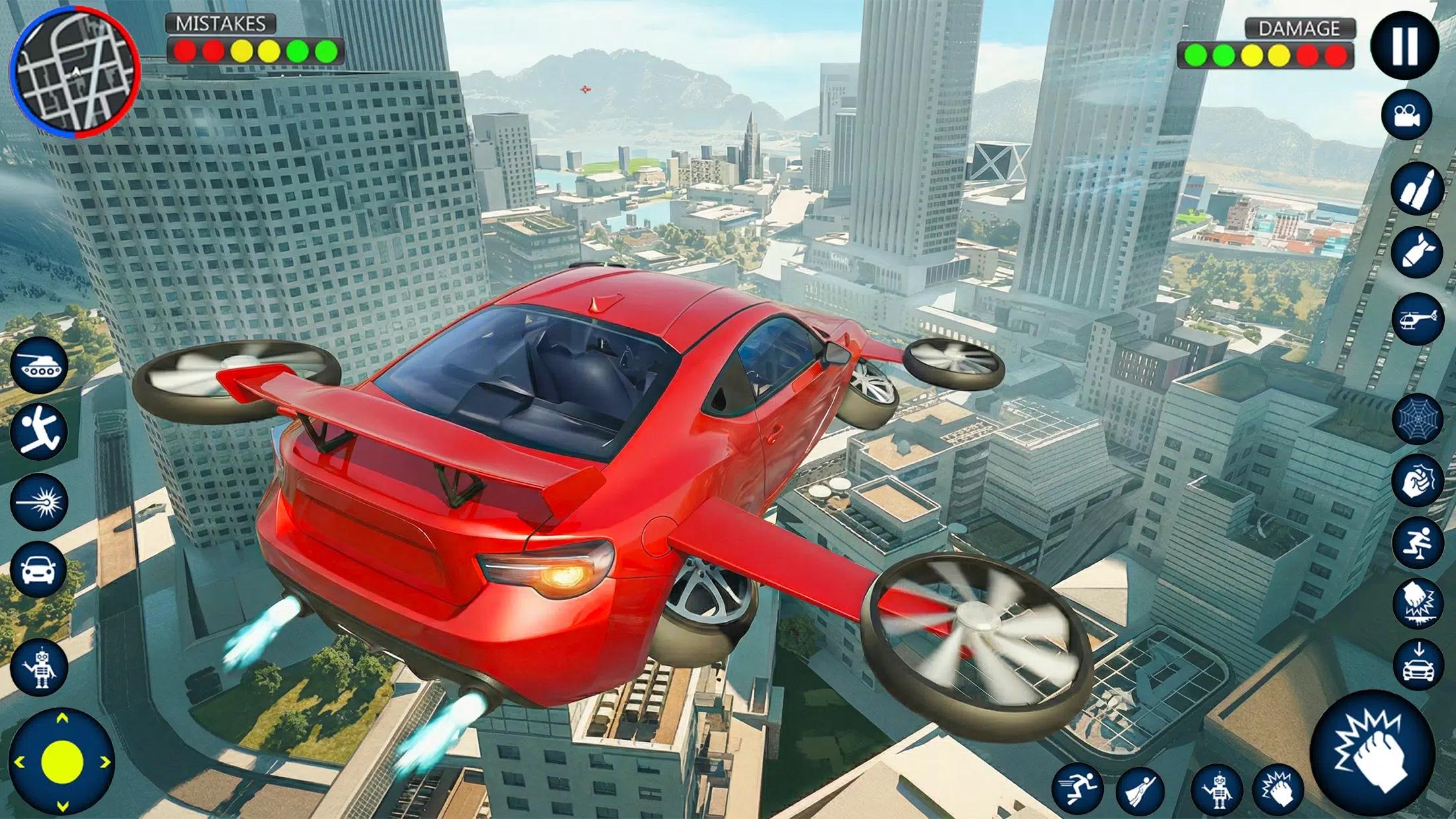 Flying Car Robot Game screenshot 15