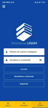 Bibliotecas UNAM screenshot 4