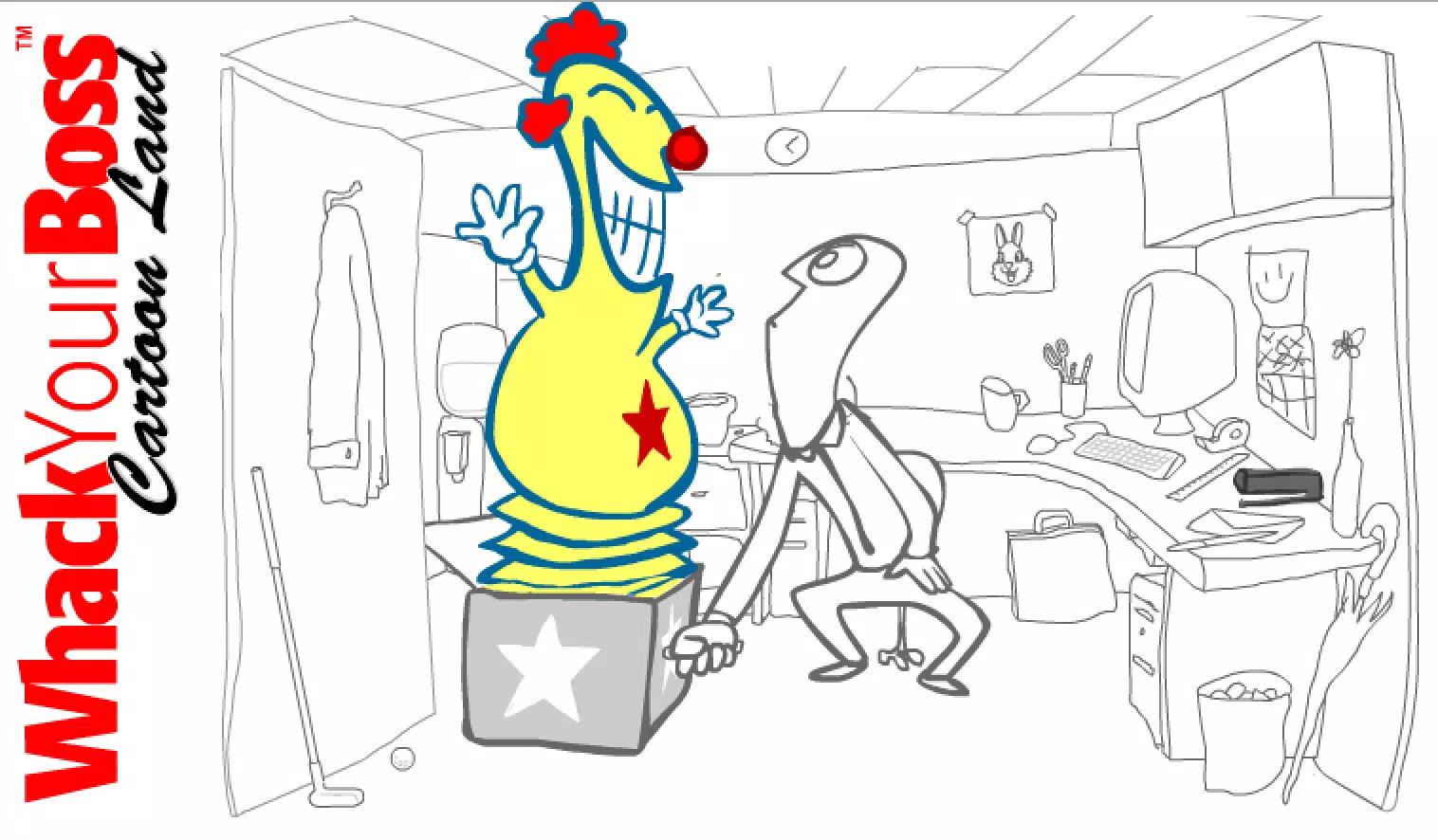 Whack Your Boss ~ Cartoon Land screenshot 4