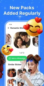 Romantic Love Stickers screenshot 11