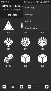 RPG Simple Dice screenshot 4
