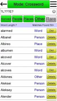 Crossword Solver screenshot 1
