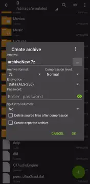 ZArchiver screenshot 3