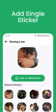 Romantic Stickers screenshot 14