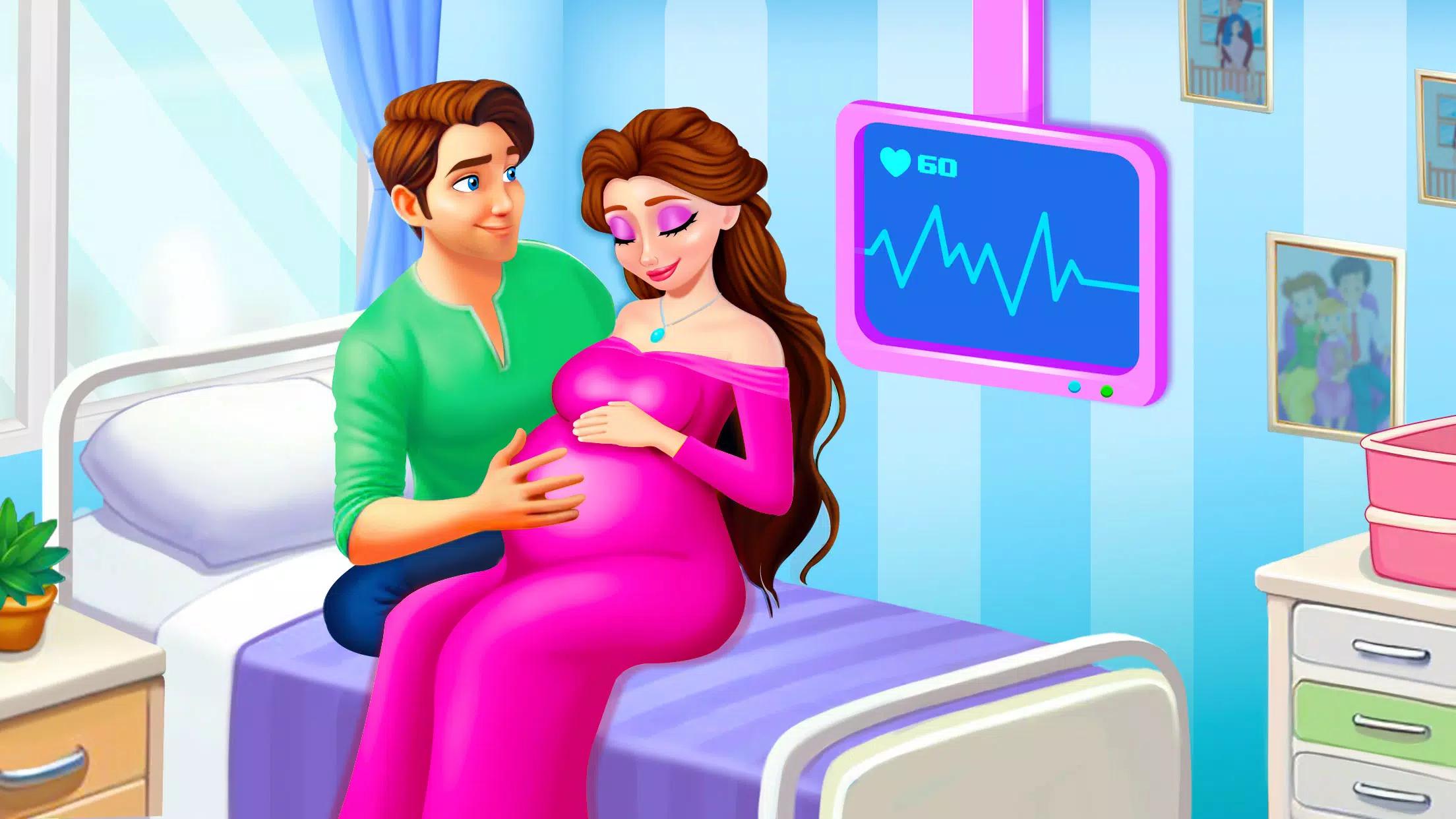 Pregnant Mommy Care Baby Games screenshot 2