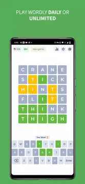 Wordy - Word Puzzle Game screenshot 1