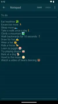 Notepad - simple notes screenshot 4