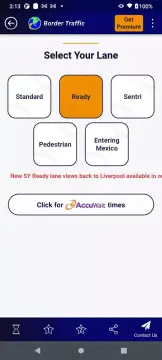 Border Traffic App screenshot 4