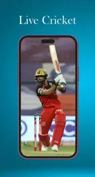 Live cricket TV Streaming screenshot 1