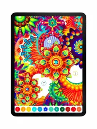 Paint by Number April Coloring screenshot 7
