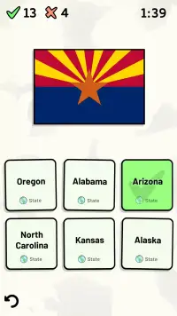 US States Quiz screenshot 2