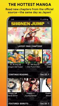 Shonen Jump screenshot 1