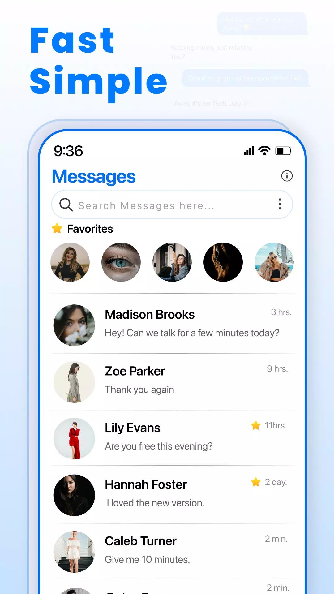 Messenger: SMS Home Launcher screenshot 10