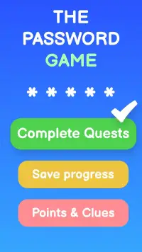 The Password Game screenshot 1