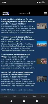 WGN-TV Chicago Weather screenshot 4