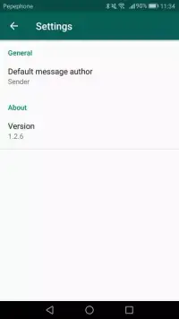 Fake Chat Whatsapp screenshot 1